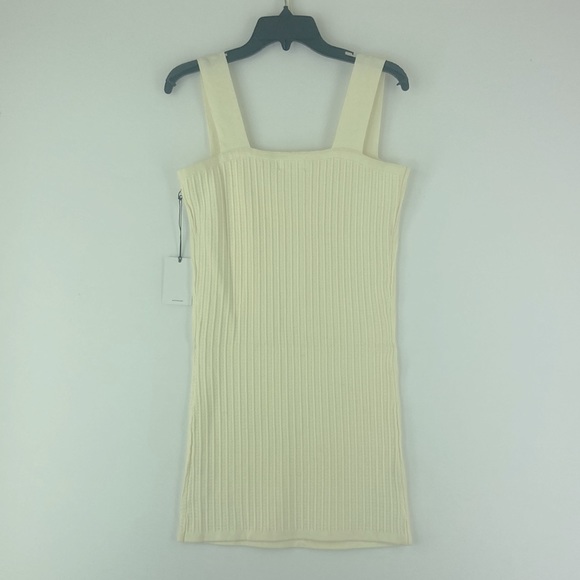LPA Dina Knit Dress in Ivory White Size L - Picture 8 of 8
